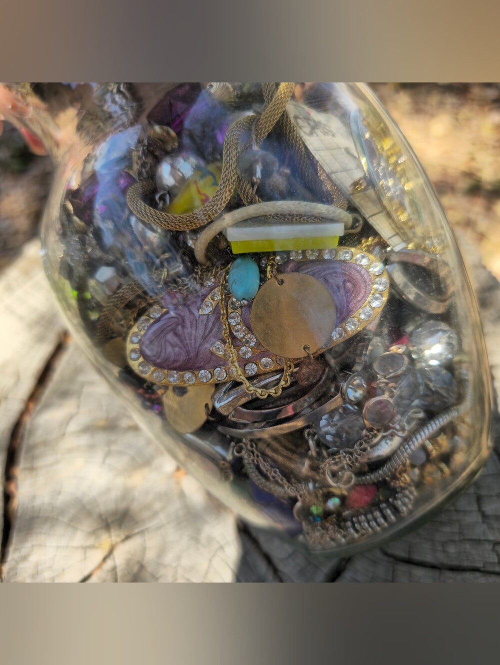 Unsearched Jewelery Jar